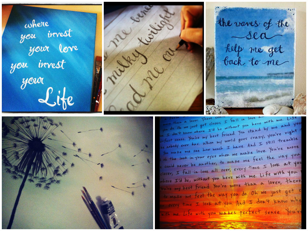 cute canvas ideas with bible verses