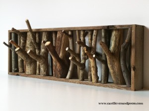 twig coat rack