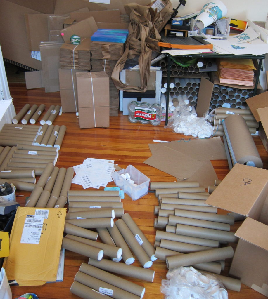 Sending prints into Amazon Prime has completely destroyed my studio. In a good way... right...?